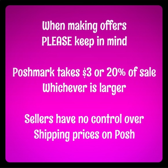 Posh mark takes 20% of our Sales - Picture 1 of 1